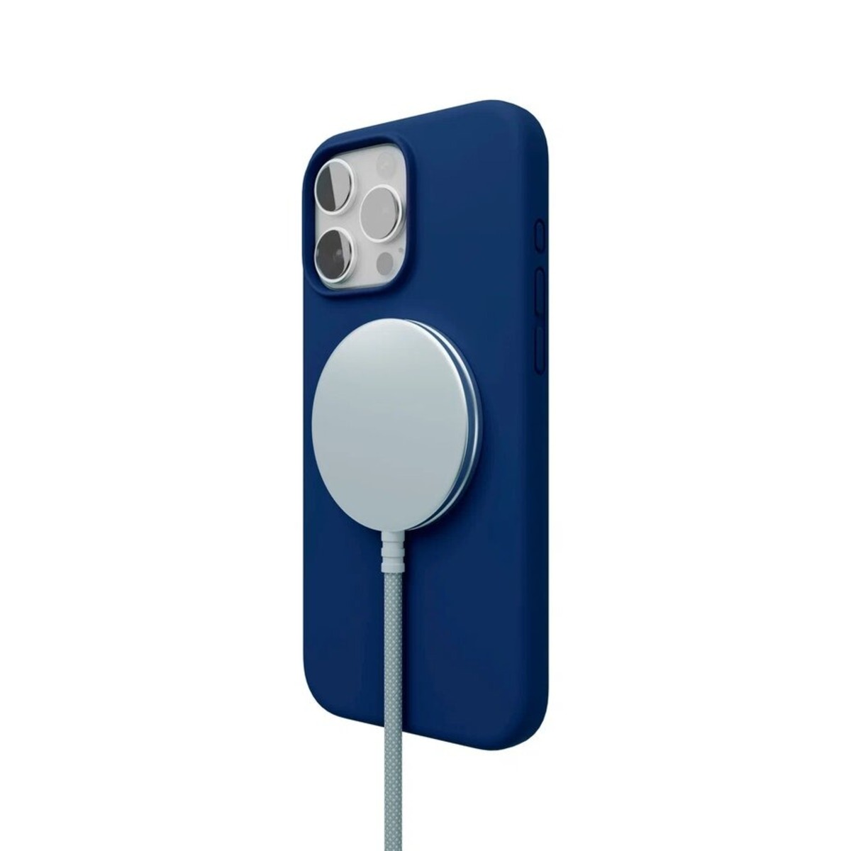 Чехол-накладка VLP Aster Case with MagSafe для смартфона Apple iPhone 16 Pro (Цвет: Ultramarine)