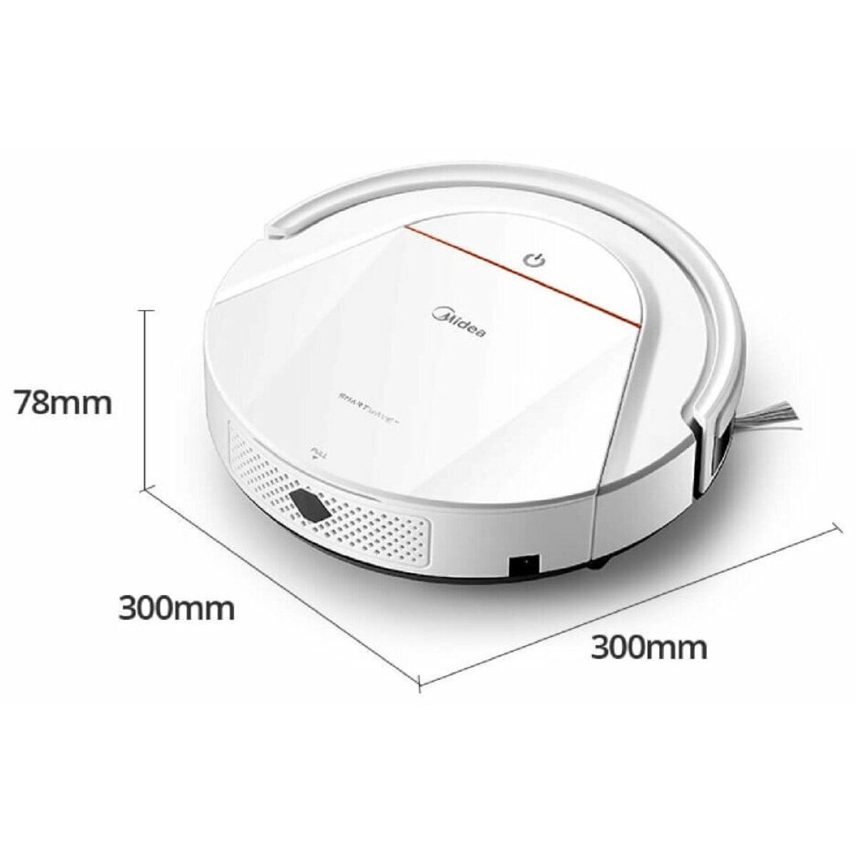 Робот-пылесос MIDEA VCR03W (Цвет: White)
