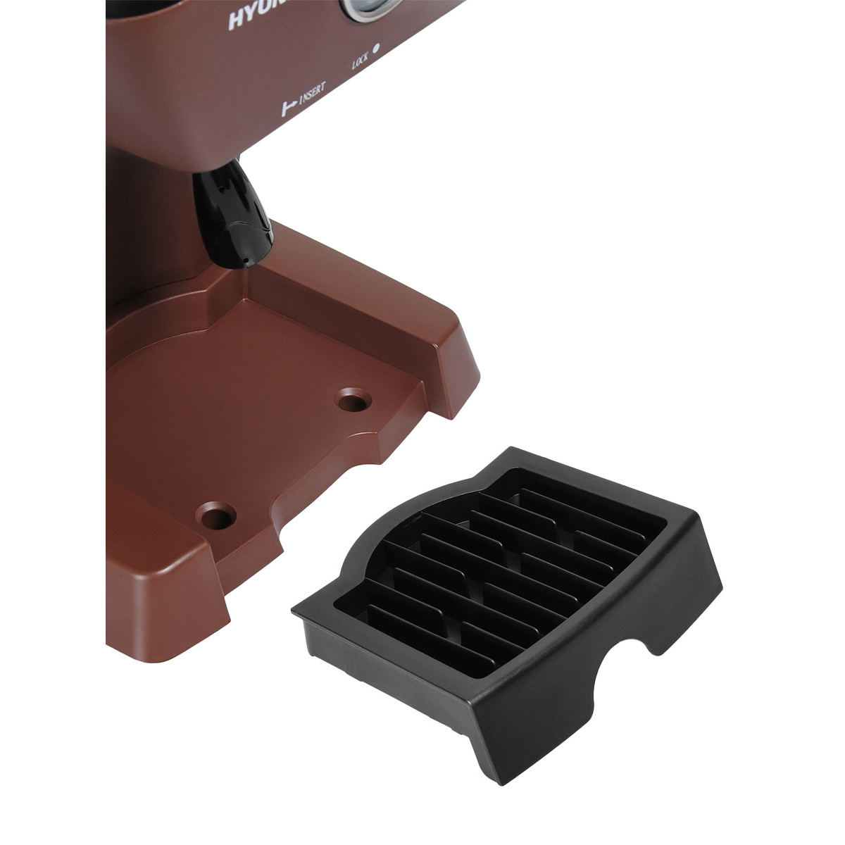 Кофеварка эспрессо Hyundai HEM-2311 (Цвет: Brown)