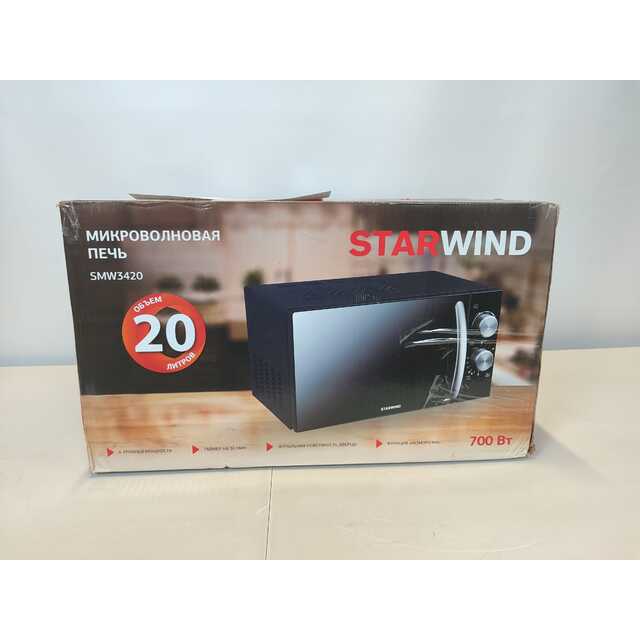 Микроволновая печь Starwind SMW3420, черный