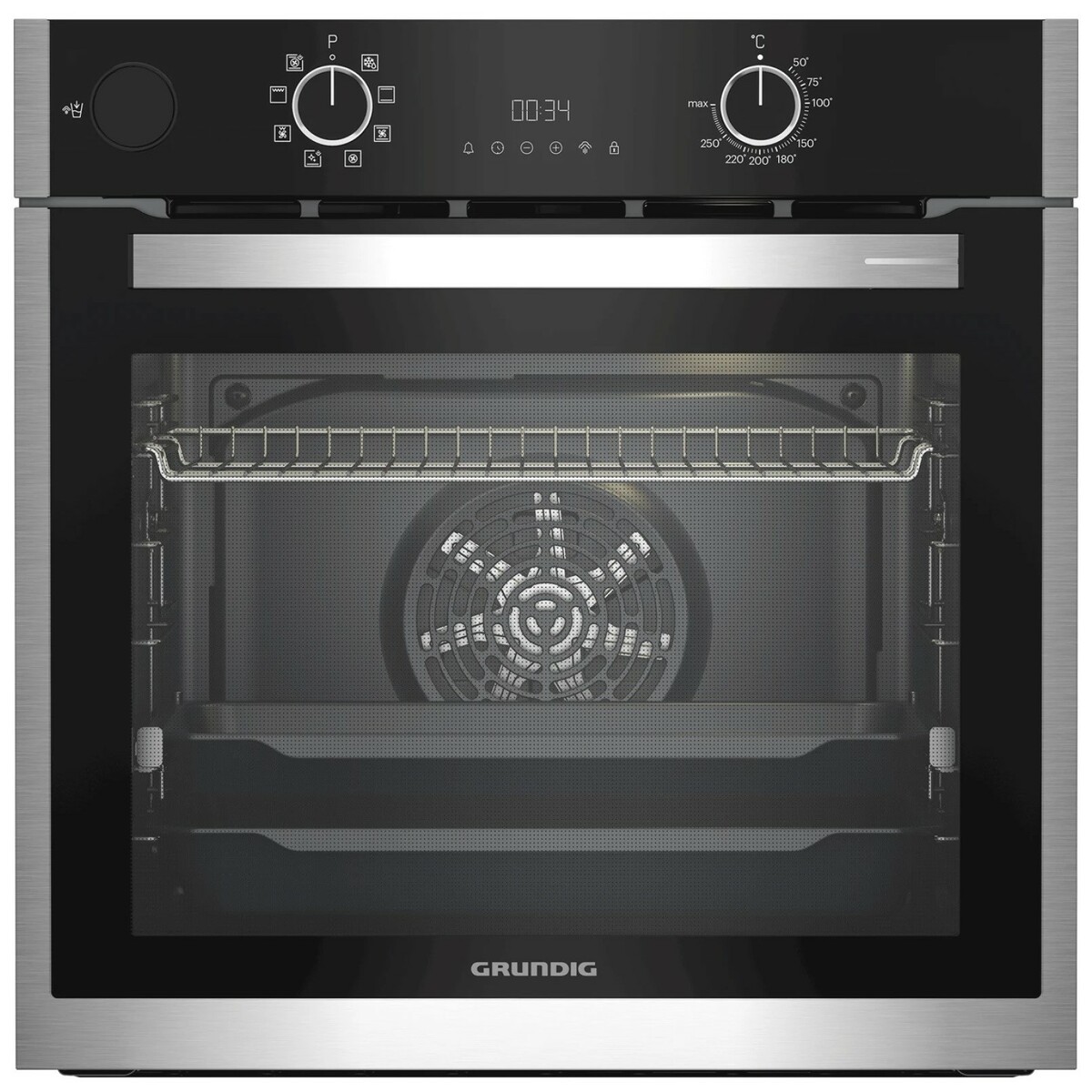 Духовой шкаф Grundig GEBD19300B, черный