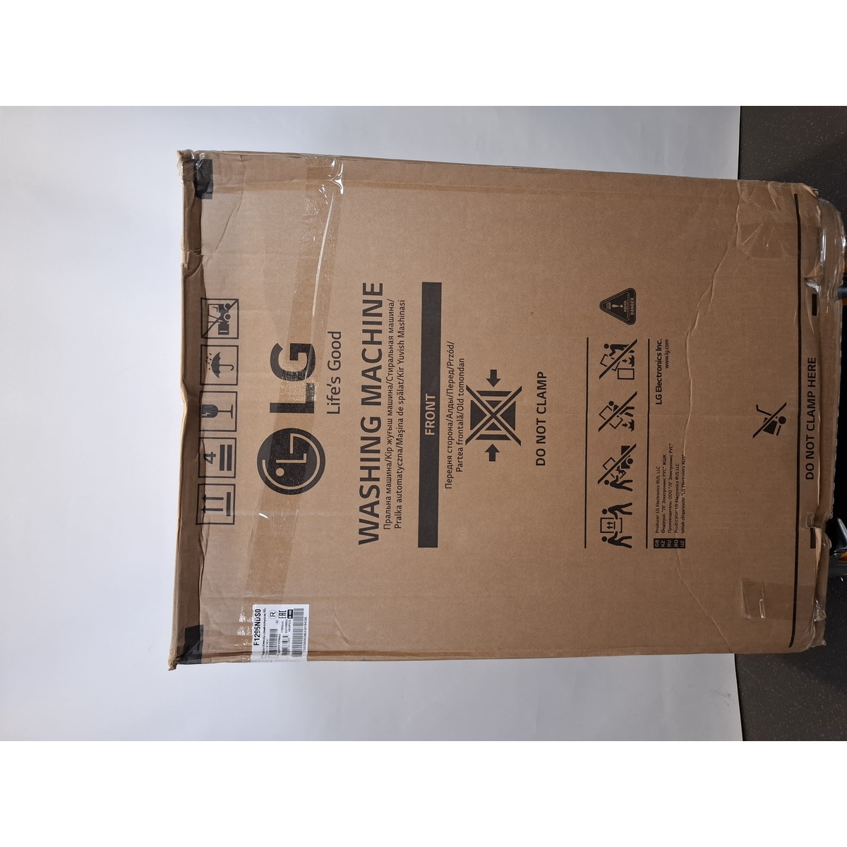 Стиральная машина LG F1296NDS0, белый