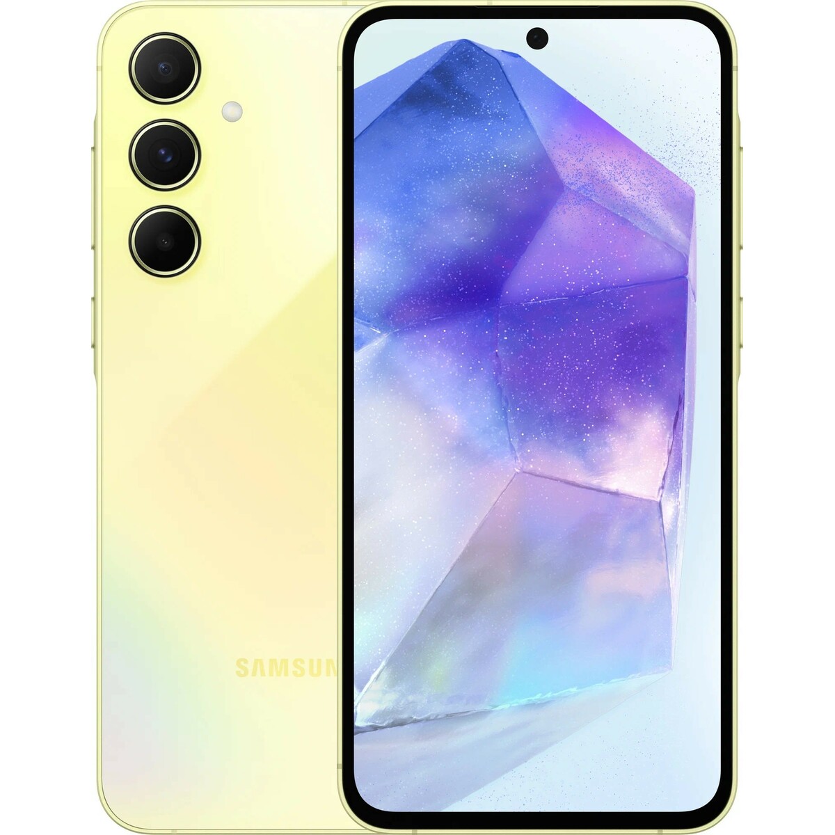 Купить Смартфон Samsung Galaxy A55 8/256Gb (Цвет: Awesome Lemon)  SM-A556E/DS в СПб недорого | Выгодные цены на Смартфон Samsung Galaxy A55  8/256Gb (Цвет: Awesome Lemon) SM-A556E/DS, покупка в кредит (Артикул  00416519)