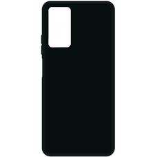 Чехол-накладка Borasco Silicone Сase для смартфона Xiaomi Redmi Note 12 Pro 4G (Цвет: Black)