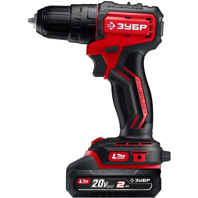 Дрель-шуруповерт Зубр ДБУ-45-22 (Цвет: Red)