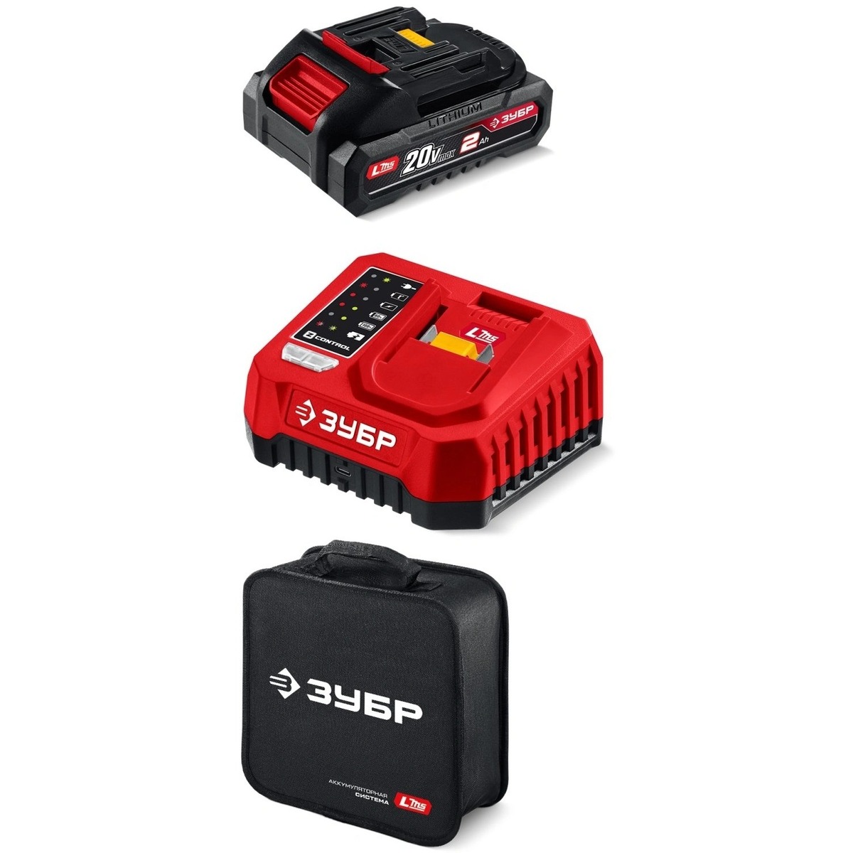 Дрель-шуруповерт Зубр ДБУ-45-22 (Цвет: Red)