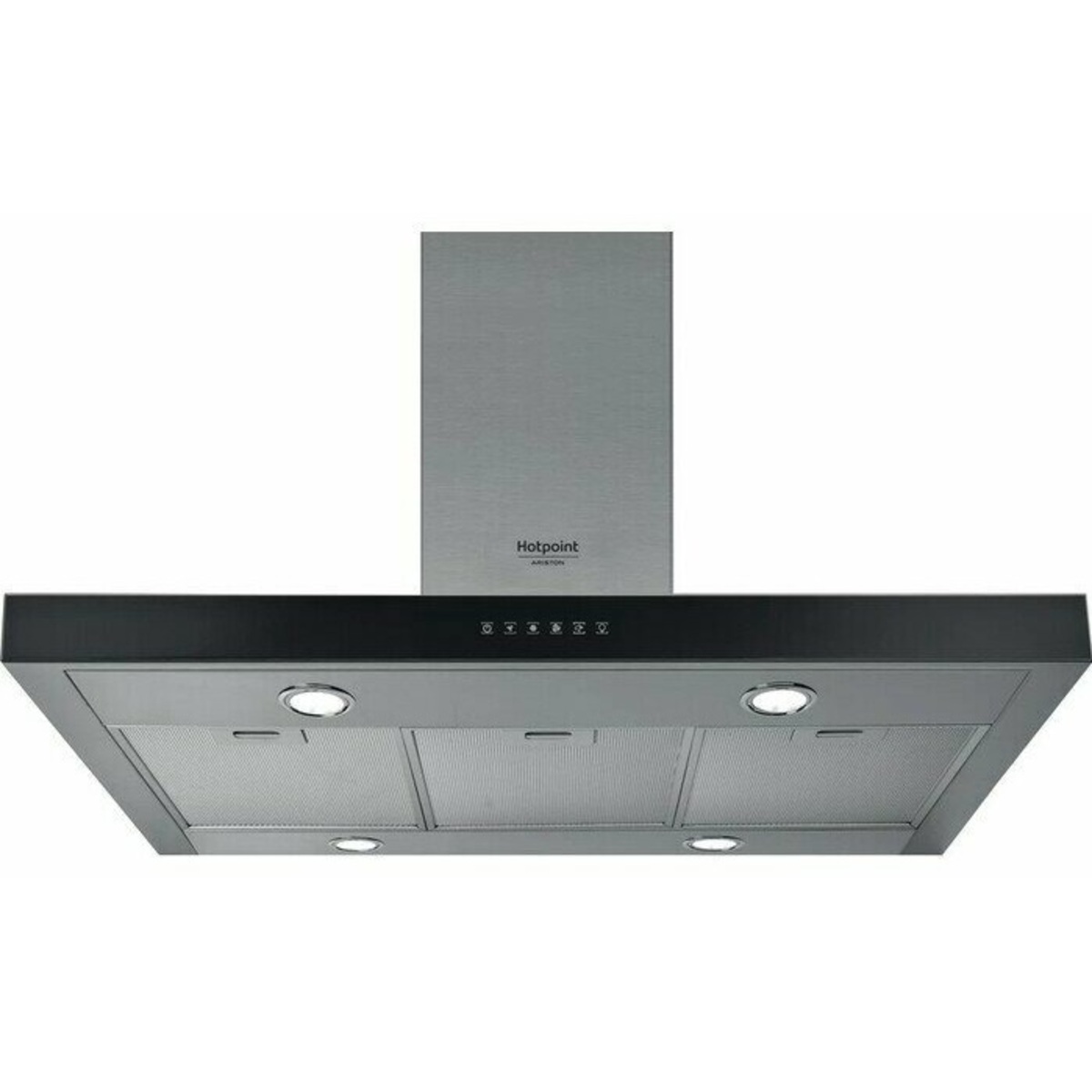 Вытяжка каминная Hotpoint-Ariston HIBS 9.8F LT X (Цвет: Inox)