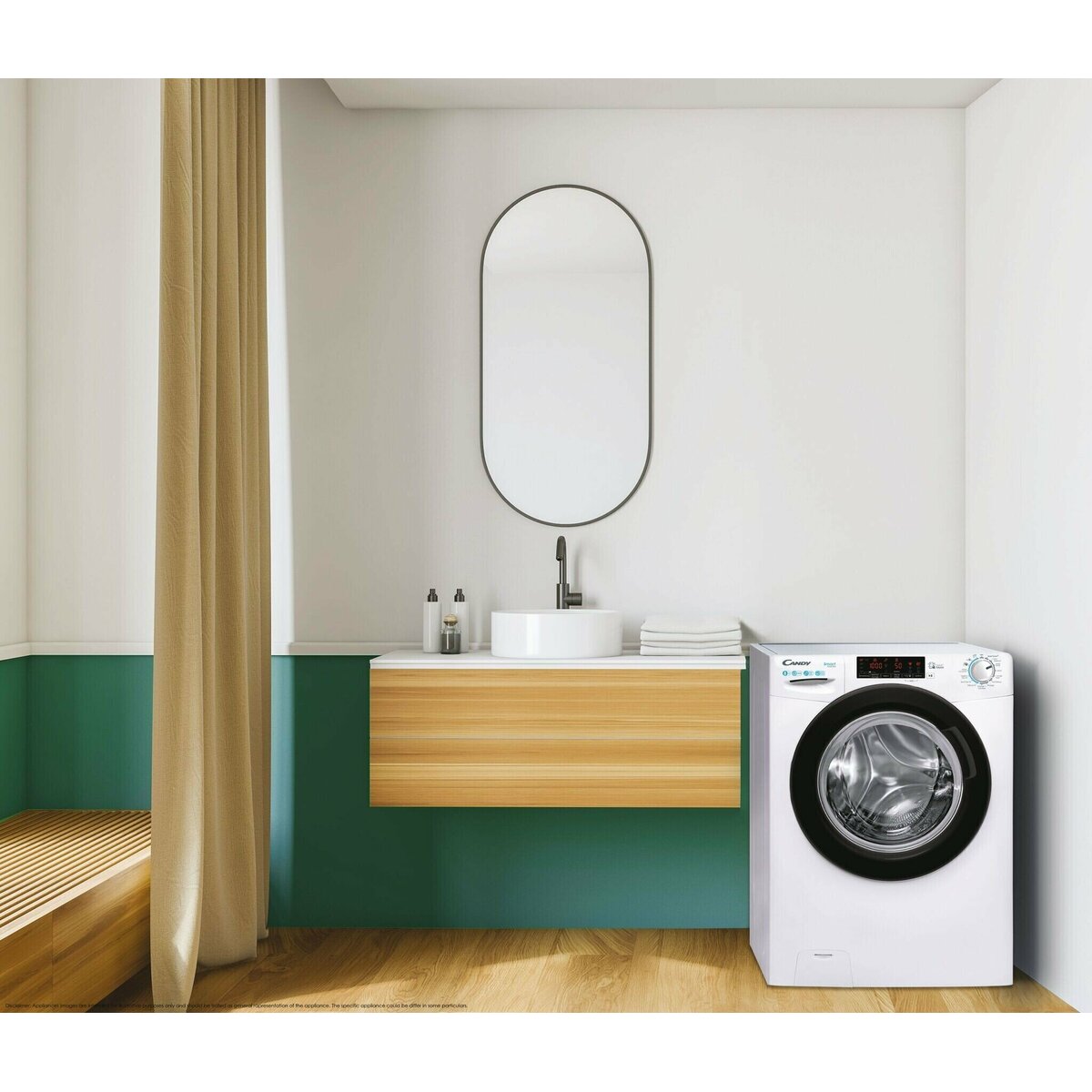 Стиральная машина Candy Smart Inverter CSS4 37TWMB / 2-07 (Цвет: White)