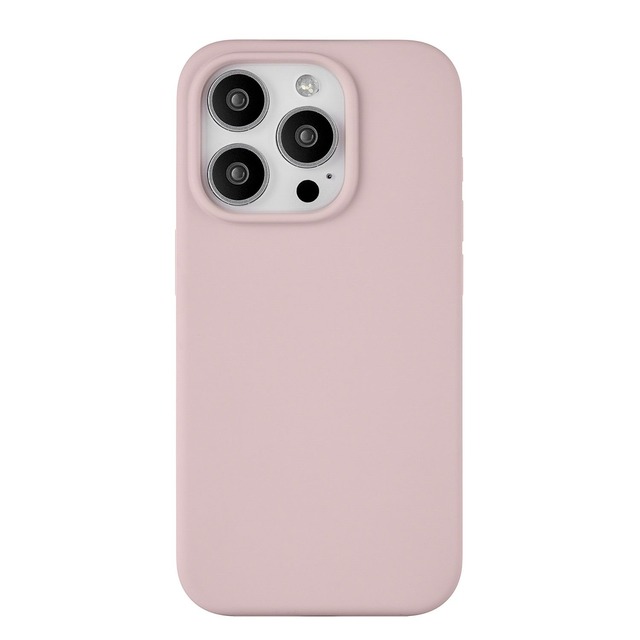 Чехол-накладка uBear Touch Mag Case для смартфона Apple iPhone 15 Pro (Цвет: Light Rose)