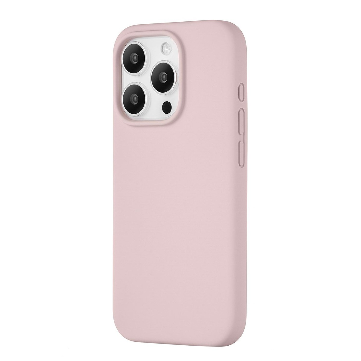 Чехол-накладка uBear Touch Mag Case для смартфона Apple iPhone 15 Pro (Цвет: Light Rose)