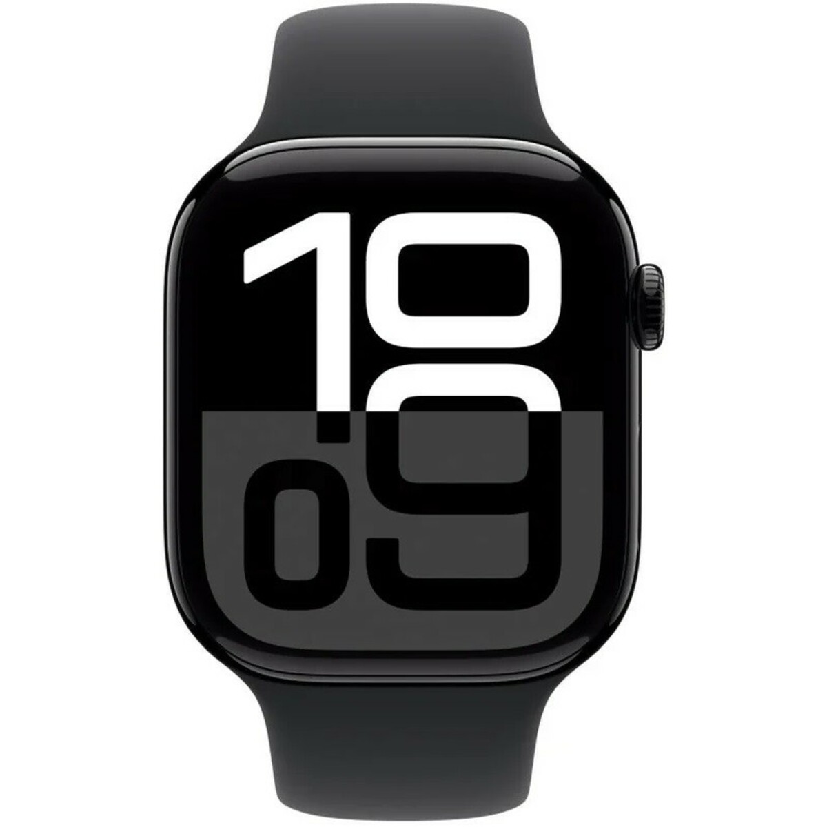 Умные часы Apple Watch Series 10 42mm Aluminum Case with Sport Band M / L (Цвет: Jet Black)