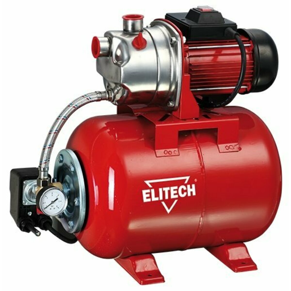 Насосная станция Elitech САВ 1000Н / 24 (Цвет: Red)