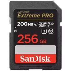Карта памяти SanDisk Extreme PRO 256GB SDXC UHS-I (Цвет: Black)