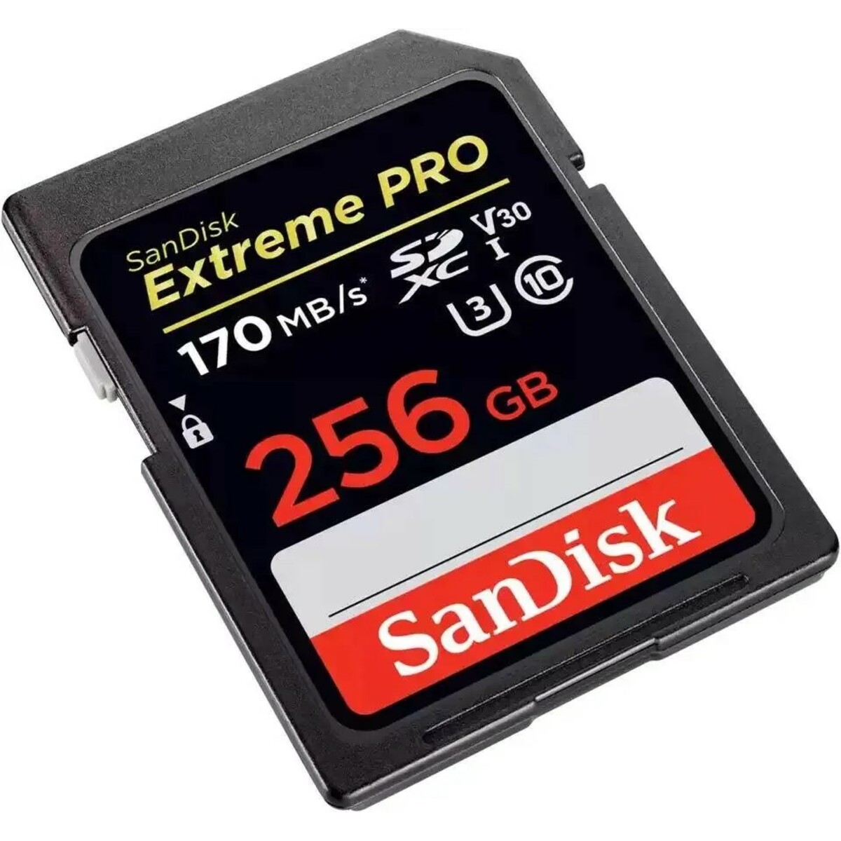 Карта памяти SanDisk Extreme PRO 256GB SDXC UHS-I (Цвет: Black)