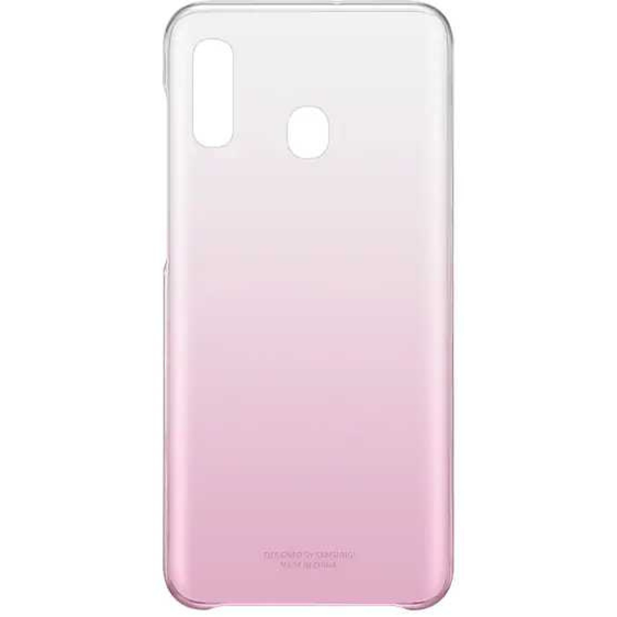 Чехол-накладка Samsung Gradation Cover для смартфона Samsung Galaxy A20 (Цвет: Pink)