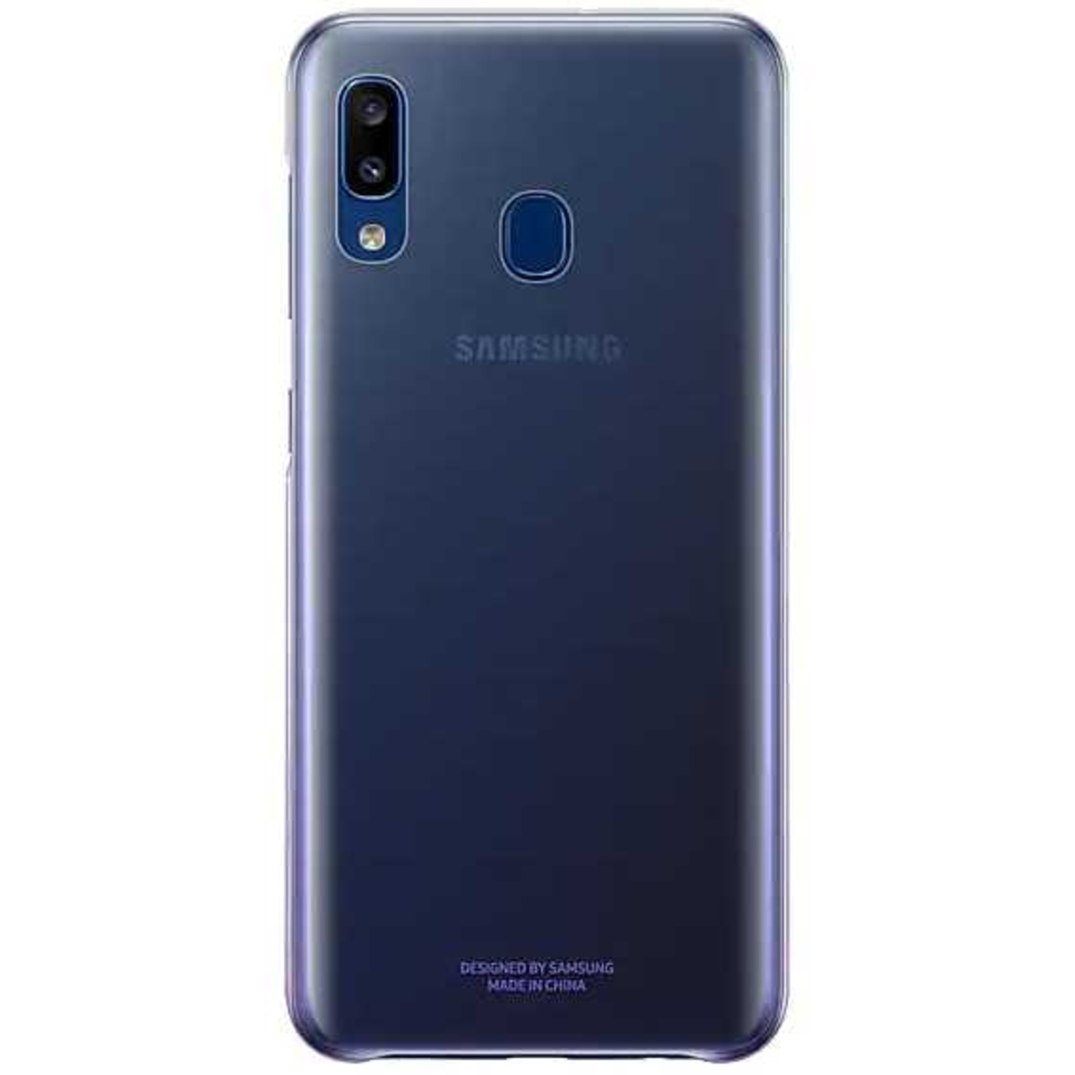 Чехол-накладка Samsung Gradation Cover для смартфона Samsung Galaxy A20 (Цвет: Violet)