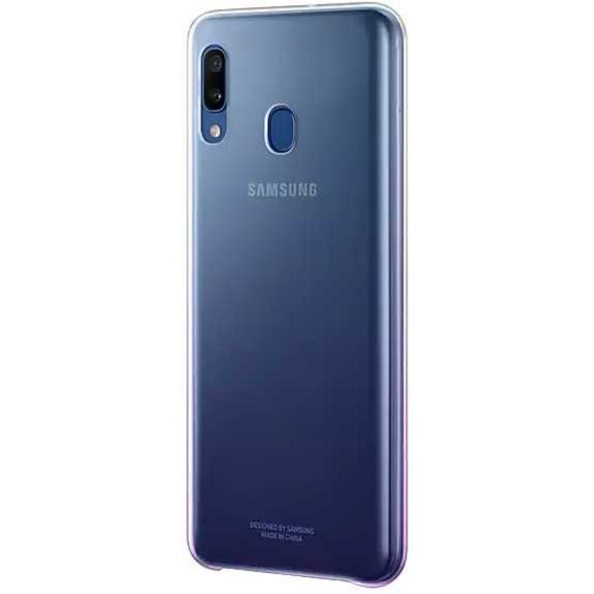 Чехол-накладка Samsung Gradation Cover для смартфона Samsung Galaxy A20 (Цвет: Violet)