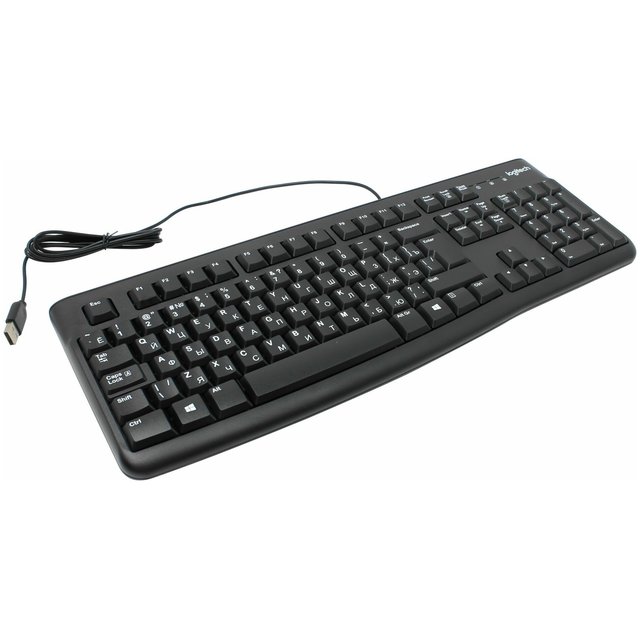 Клавиатура Logitech K120 for Business, черный
