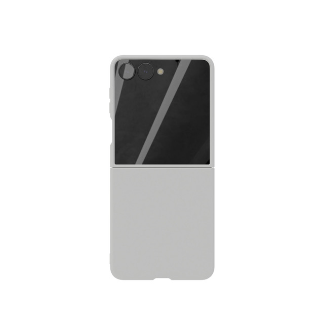 Чехол-накладка VLP Flex Case с MagSafe для Samsung Galaxy Z Flip 8, молочный
