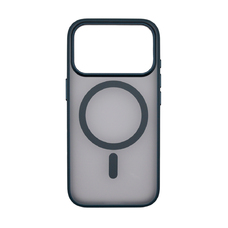 Чехол-накладка Comma Joy Elegant Magnetic Anti-Shock Case(Built-In Touch) для iPhone 17 Pro Max (Цвет: Dark Blue)