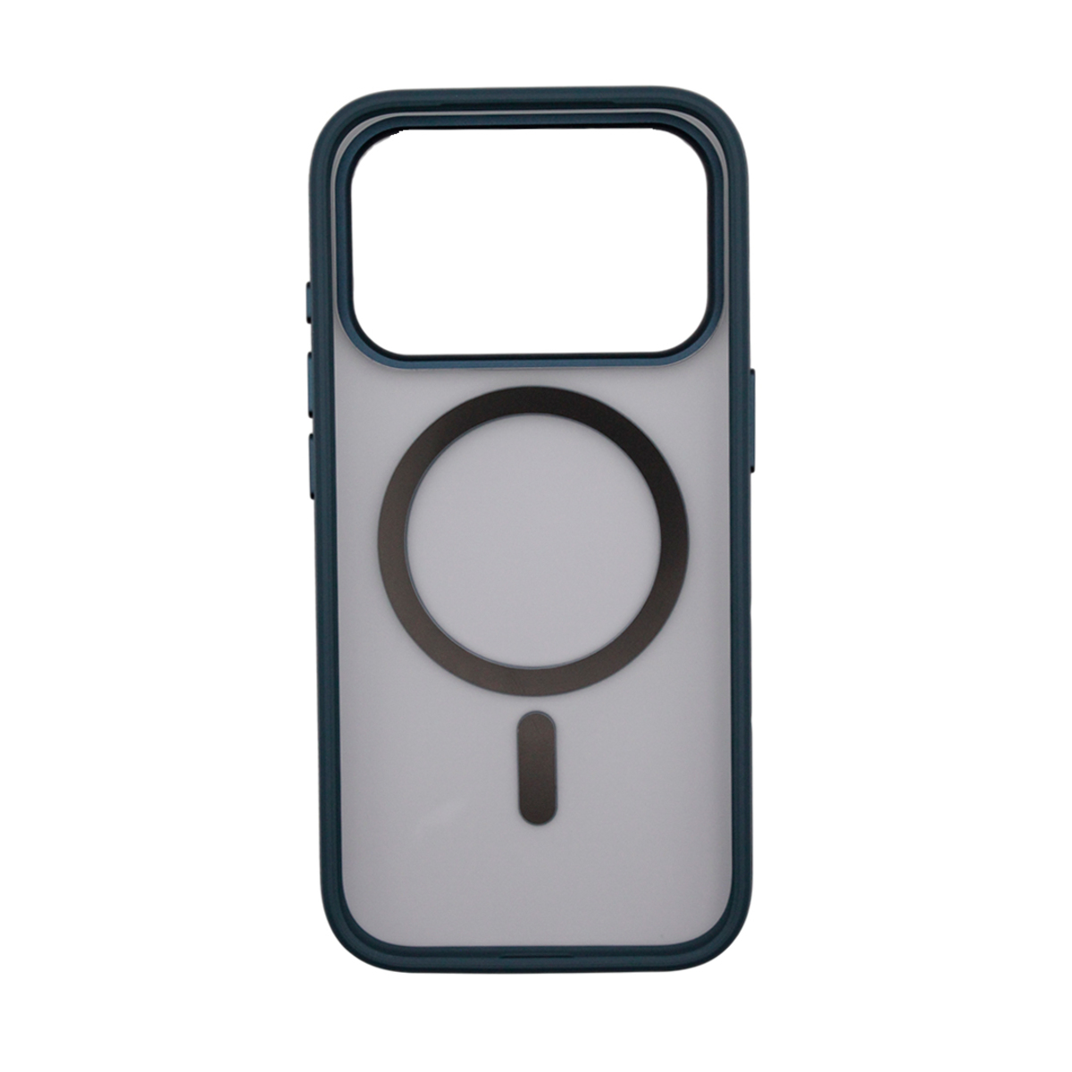 Чехол-накладка Comma Joy Elegant Magnetic Anti-Shock Case(Built-In Touch) для iPhone 17 Pro Max (Цвет: Dark Blue)