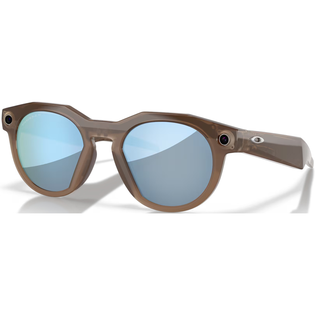 Умные очки Oakley Meta HSTN 00W8002 (Цвет: Brown Smoke / Prizm Deep Water Polarized)