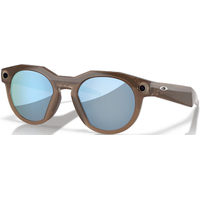 Умные очки Oakley Meta HSTN 00W8002 (Цвет: Brown Smoke/Prizm Deep Water Polarized)