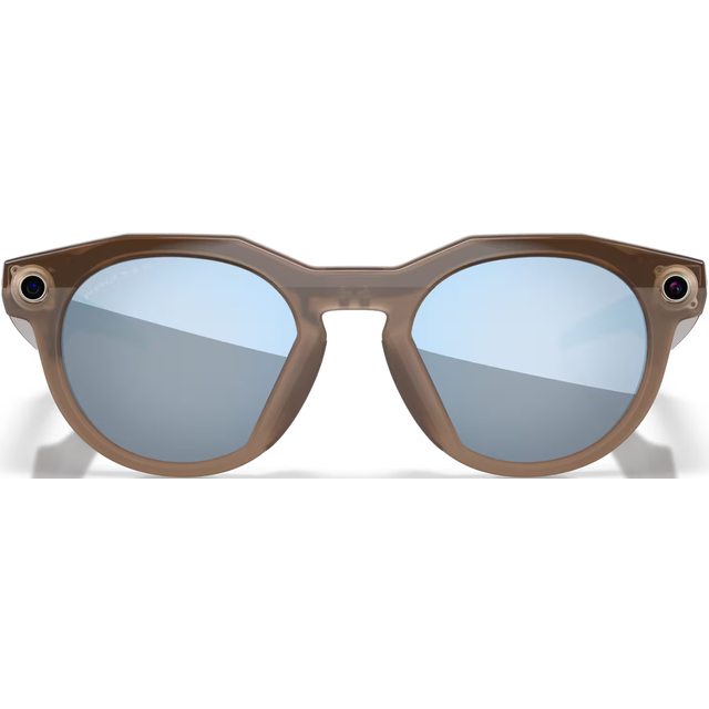 Умные очки Oakley Meta HSTN 00W8002 (Цвет: Brown Smoke/Prizm Deep Water Polarized)