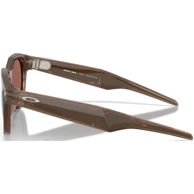 Умные очки Oakley Meta HSTN 00W8002 (Цвет: Brown Smoke/Prizm Deep Water Polarized)