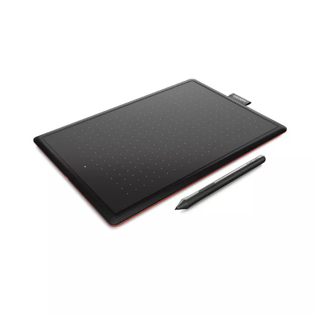 Графический планшет Wacom One Small CTL-472-N (Цвет: Black/Red)
