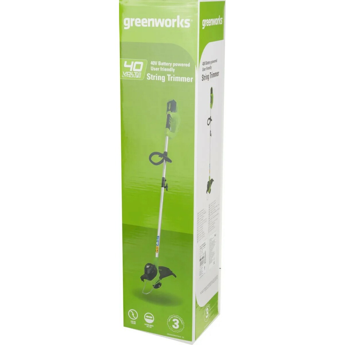 Триммер электрический Greenworks G40LT (Цвет: Green)