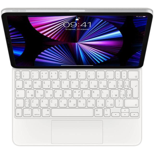 Беспроводная клавиатура Apple Magic Keyboard для iPad Pro 11 и iPad Air, латиница (Цвет: White)
