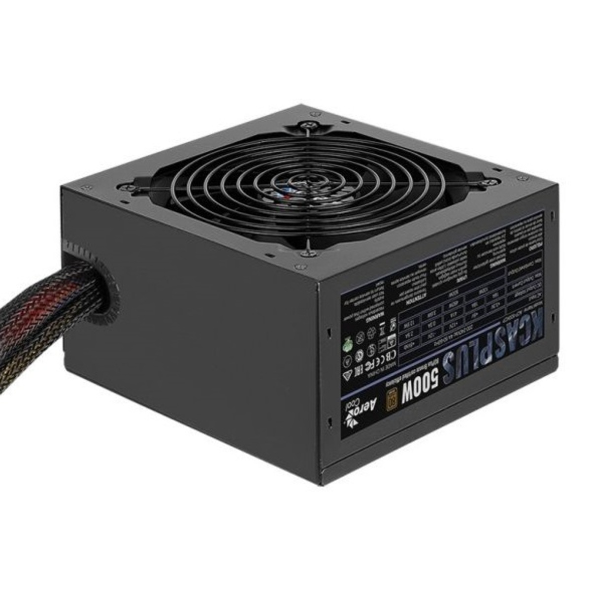 Блок питания Aerocool ATX 500W KCAS PLUS 500