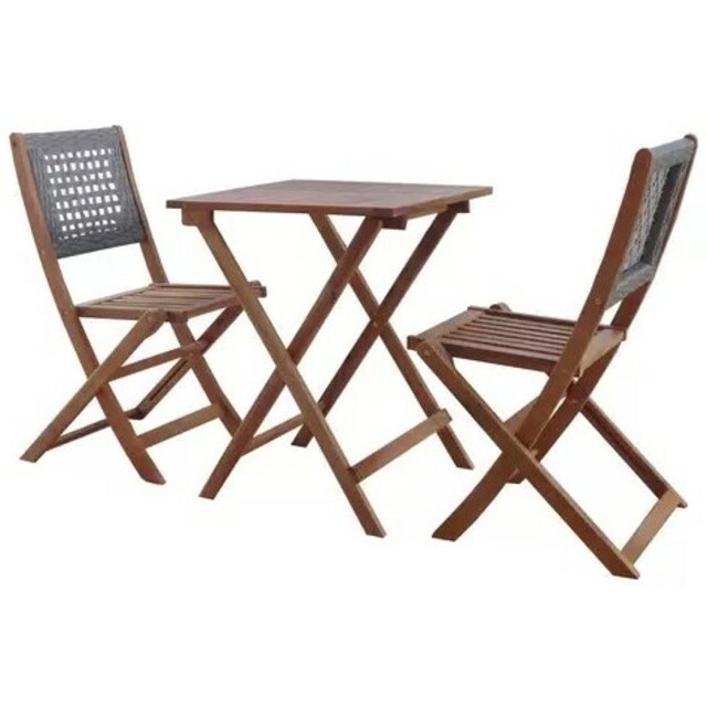 Набор садовой мебели Thinh Phu TP2102.0.3 (3 предмета) (Цвет: Brown/Gray)