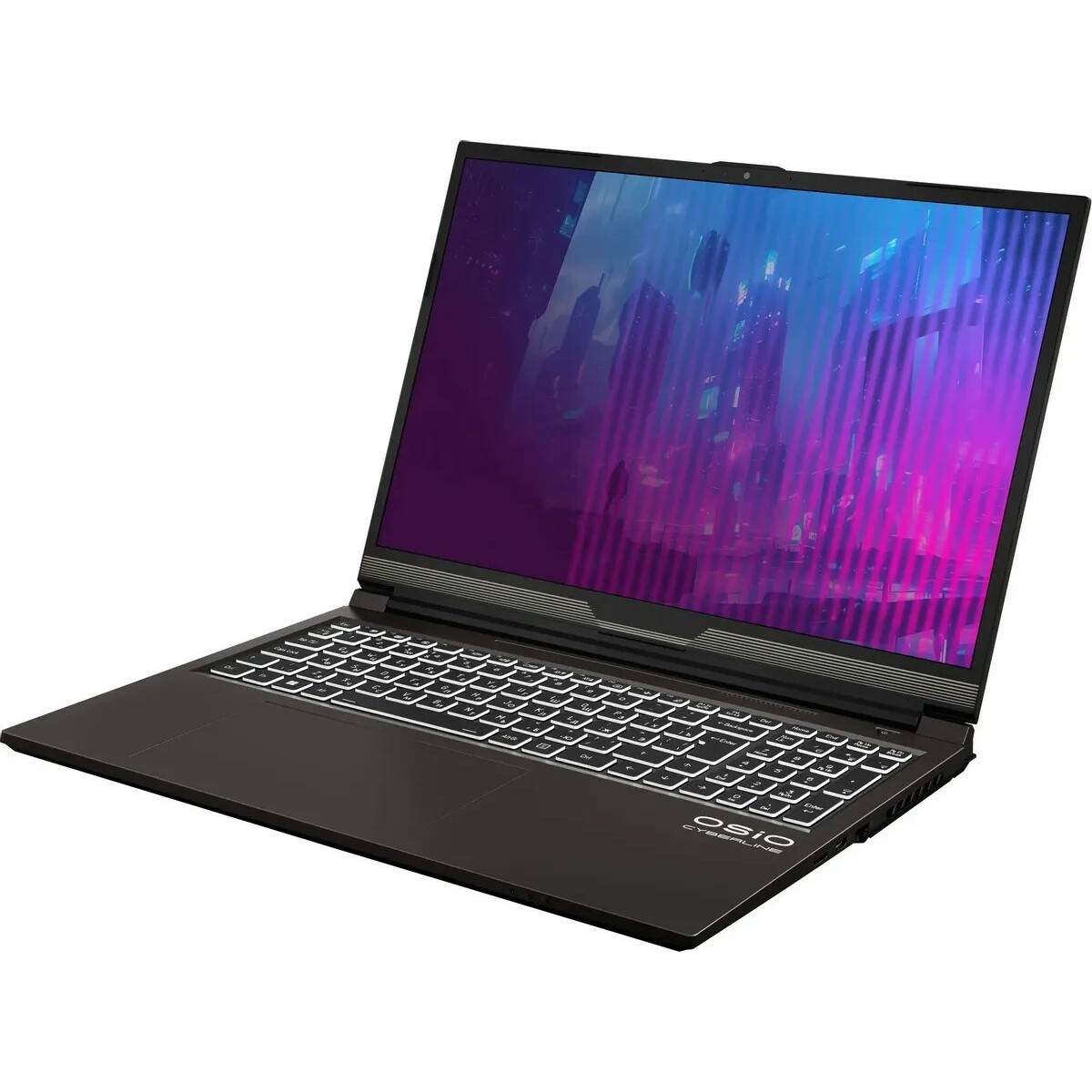 Ноутбук Osio CyberLine C160i-002 (Intel Core i5 12600H 2.7Ghz/16Gb DDR4/SSD 512Gb/NVIDIA GeForce RTX4050 6Gb/16