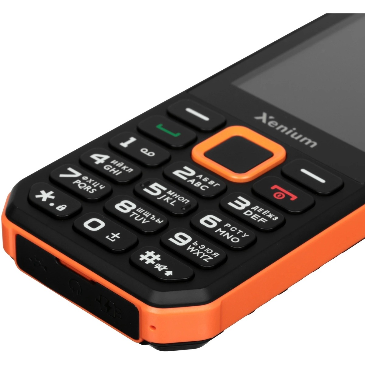 Мобильный телефон Philips Xenium X300 (Цвет: Black / Orange)