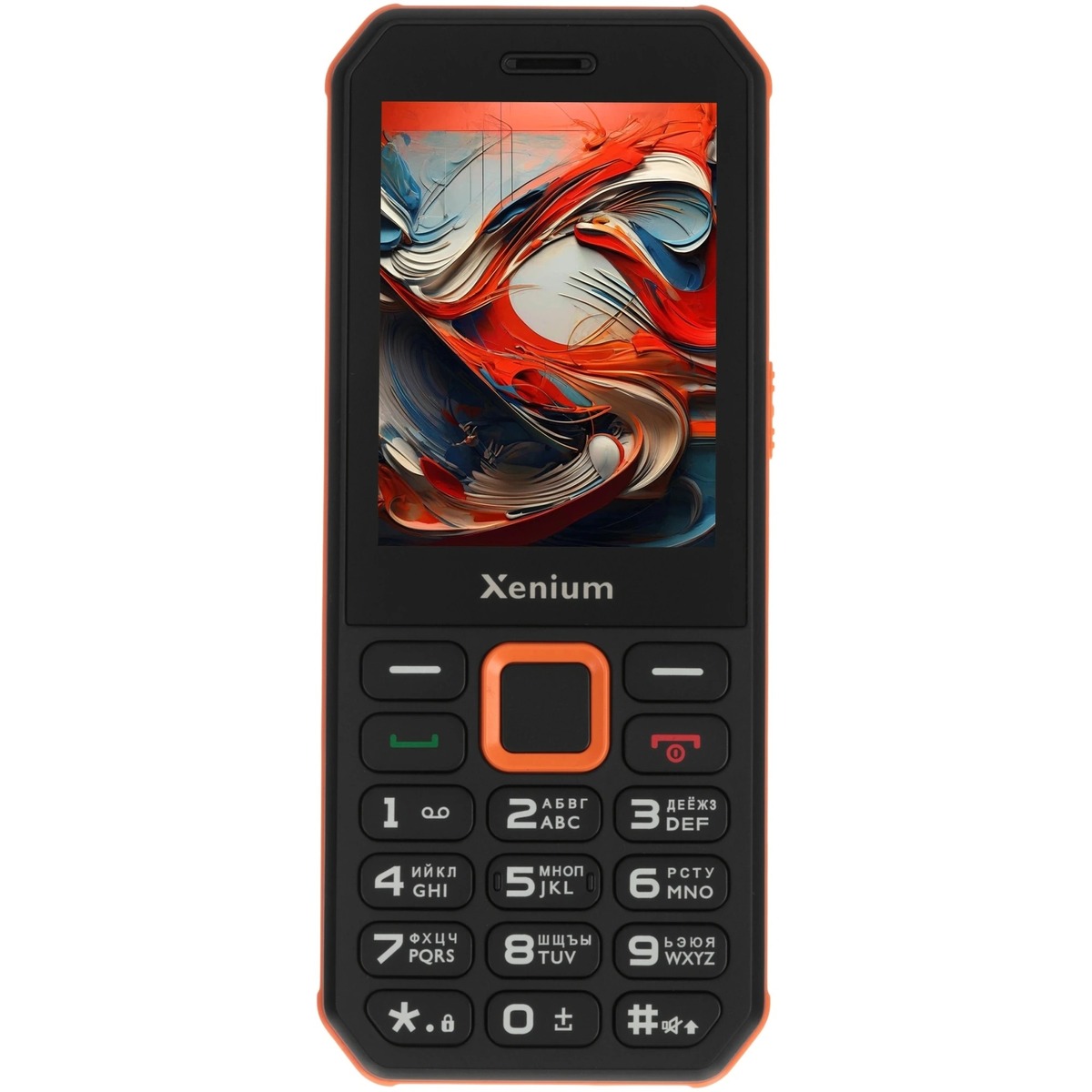 Мобильный телефон Philips Xenium X300 (Цвет: Black / Orange)