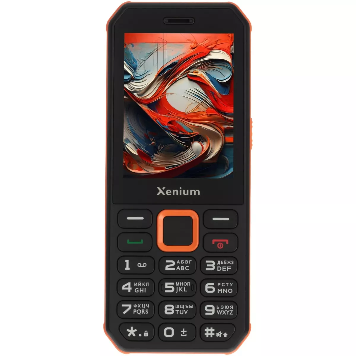 Мобильный телефон Philips Xenium X300 (Цвет: Black/Orange)