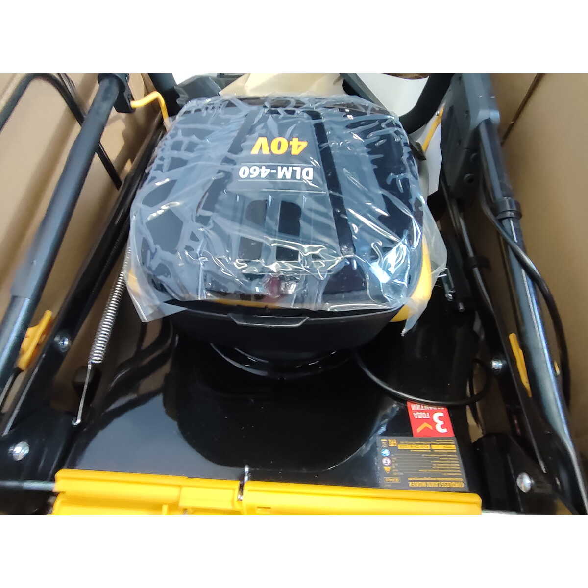 Газонокосилка роторная Denzel DLM-460 (Цвет: Yellow / Black)