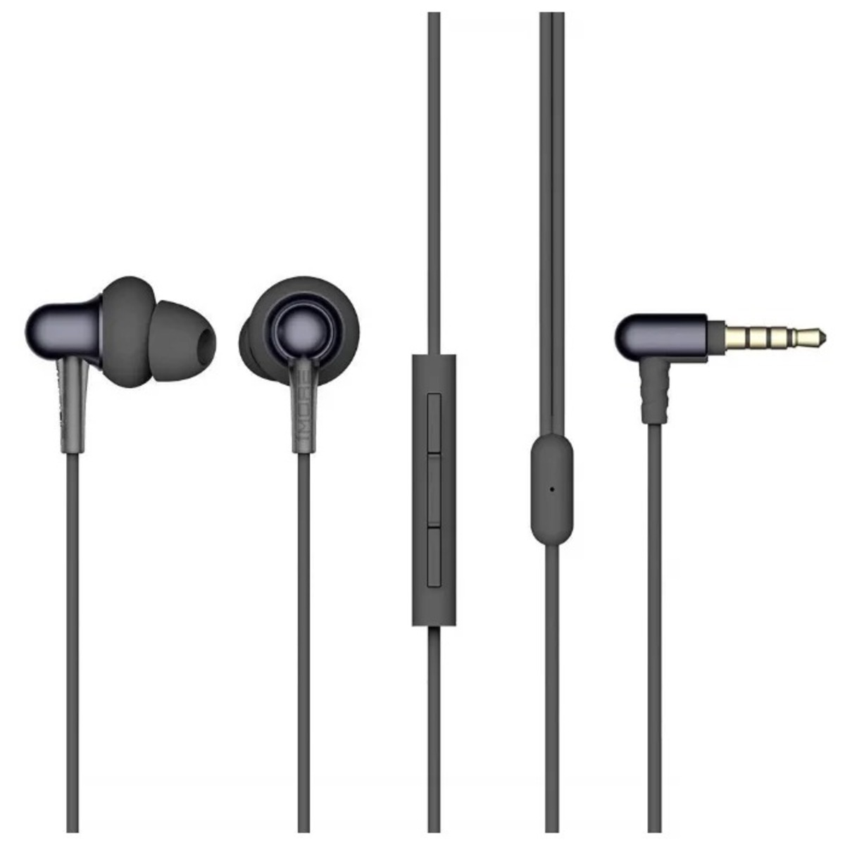 Наушники 1MORE Stylish Dual-Dynamic In-Ear E1025 (Цвет: Black)