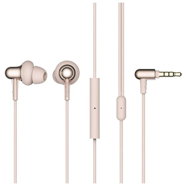 Наушники 1MORE Stylish Dual-Dynamic In-Ear E1025 (Цвет: Gold)