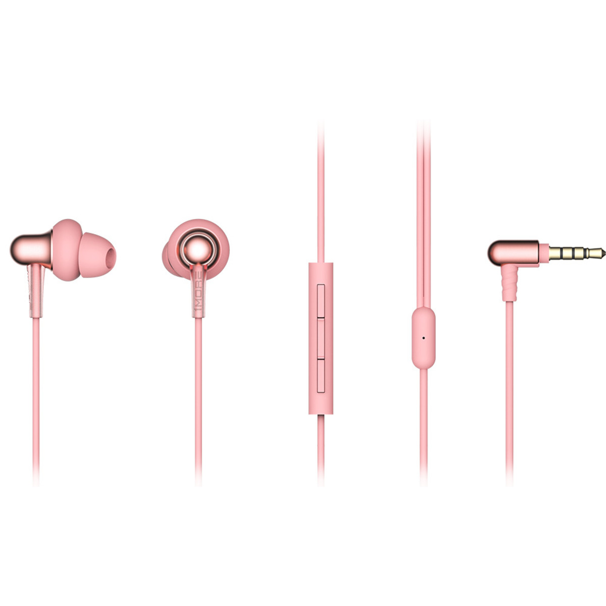 Наушники 1MORE Stylish Dual-Dynamic In-Ear E1025 (Цвет: Pink)