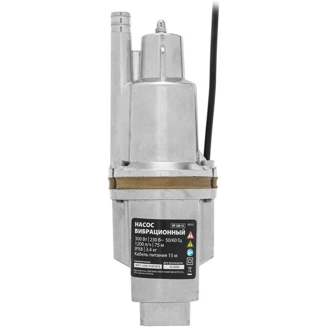 Садовый насос колодезный MTX VP-300-15 (Цвет: Inox)