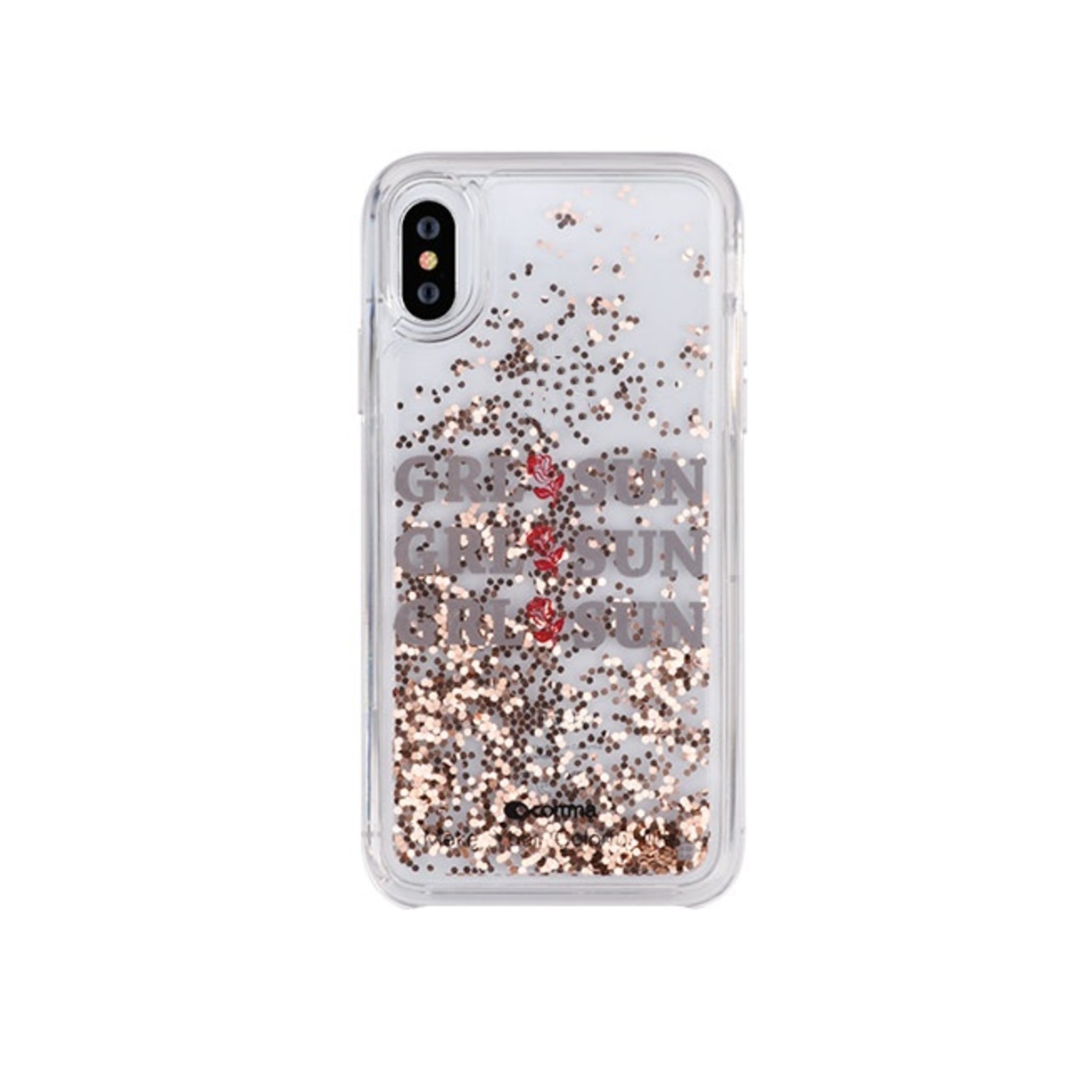 Чехол-накладка Comma Pattern Series case для смартфона iPhone X/XS (Цвет: Rose)