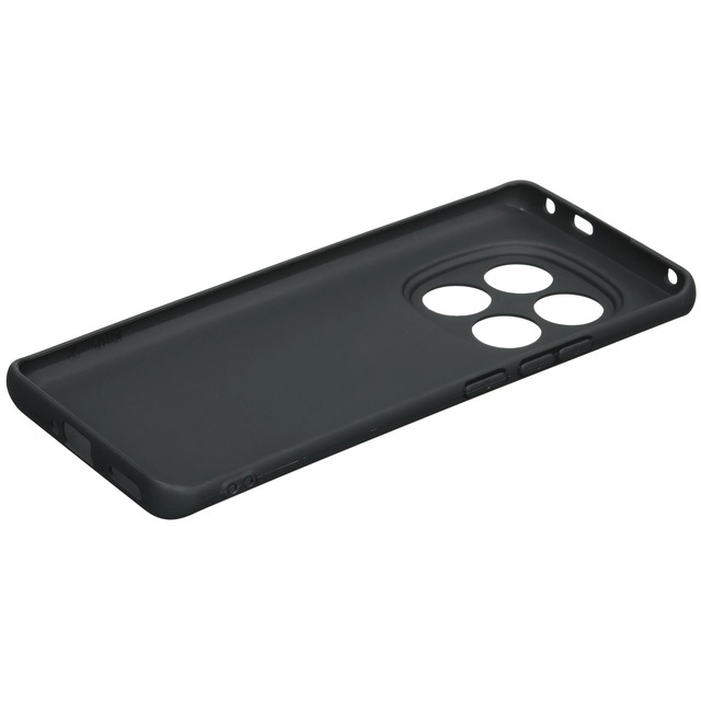 Чехол-накладка Borasco Silicone Case для смартфона Xiaomi Redmi Note 14 Pro+ (Цвет: Black)