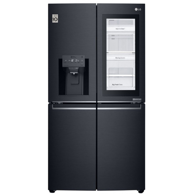 Холодильник LG DoorCooling+ GC-Q22FTBKL (Цвет: Black)