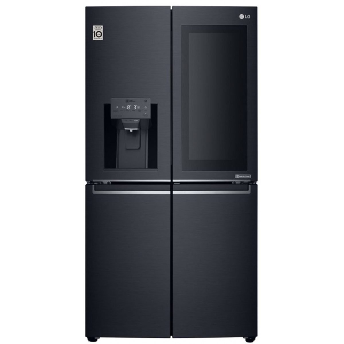 Холодильник LG DoorCooling+ GC-Q22FTBKL (Цвет: Black)