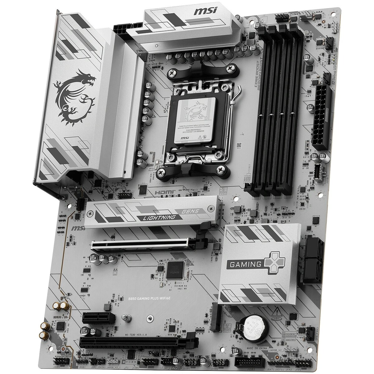 Материнская плата MSI B850 GAMING PLUS WIFI6E