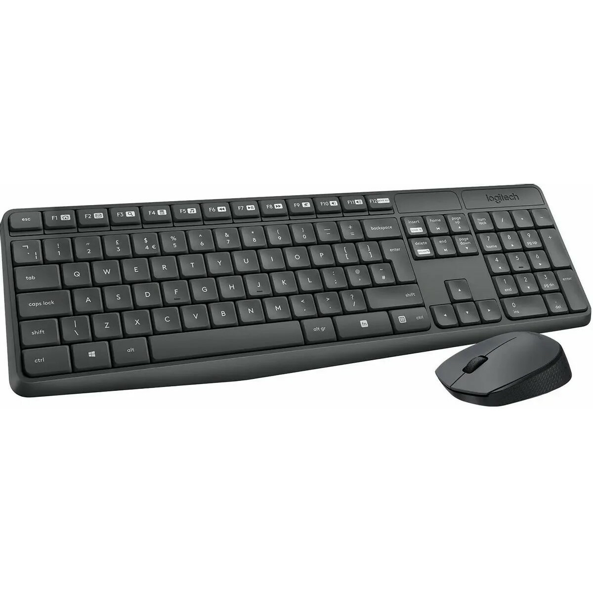 Клавиатура + мышь Logitech MK235 (Цвет: Gray)