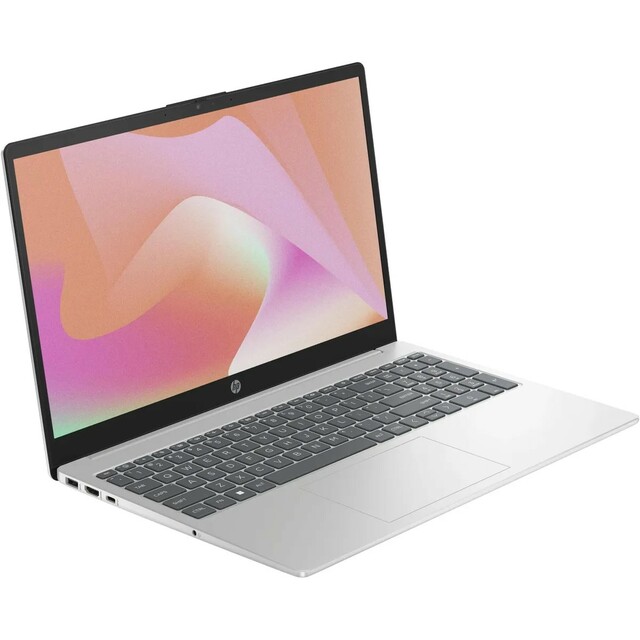 Ноутбук HP 15-fd0355nia (Intel Core i5 1334U 1.3Ghz/16Gb DDR4/SSD 512Gb/Intel Iris Xe graphics/15.6 /IPS/FHD (1920x1080)/Free DOS/silver/WiFi/BT/Cam)